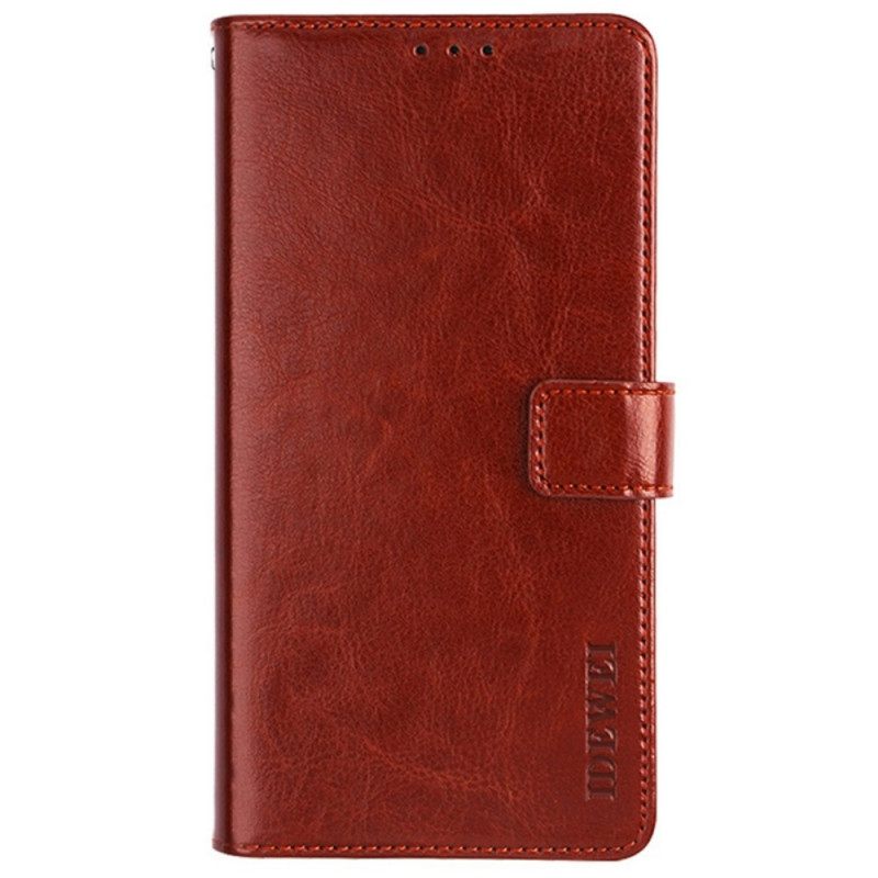 Flip Case Samsung Galaxy M52 5G Faux Leather Idewei