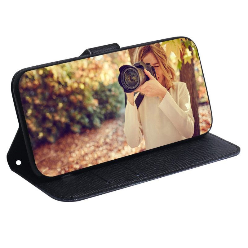 Flip Case Samsung Galaxy M52 5G Panda Kasvot