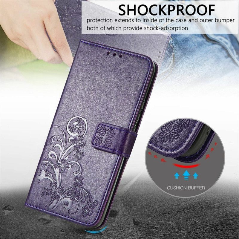 Flip Case Samsung Galaxy M52 5G Plant Mandala