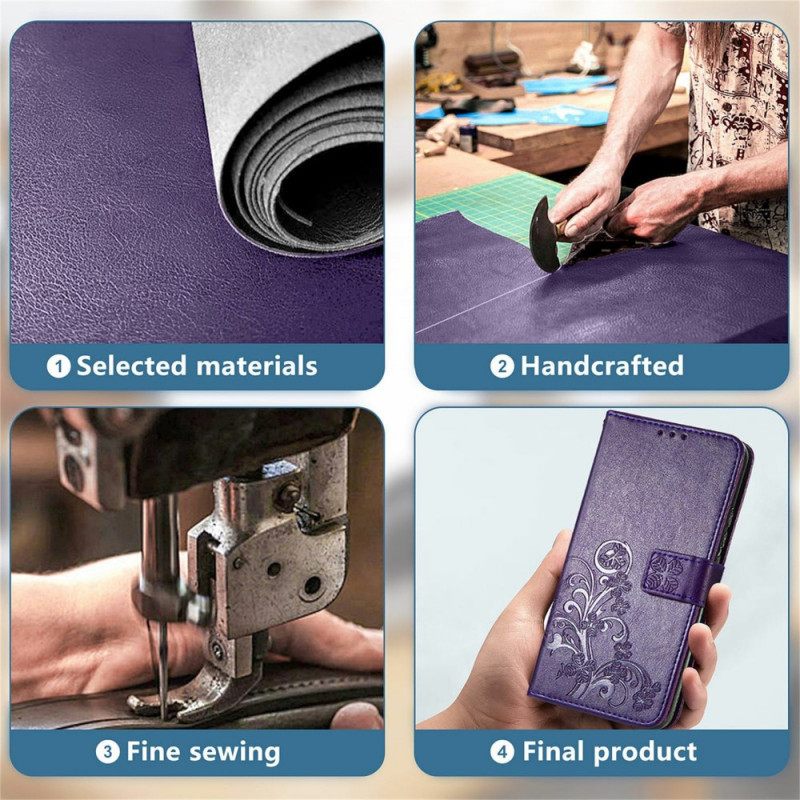 Flip Case Samsung Galaxy M52 5G Plant Mandala