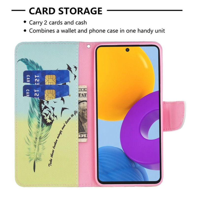 Kotelot Samsung Galaxy M52 5G Feather