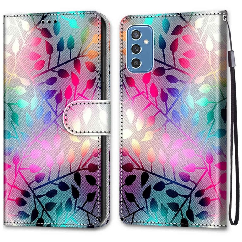 Kotelot Samsung Galaxy M52 5G Fluoresoiva Viidakko