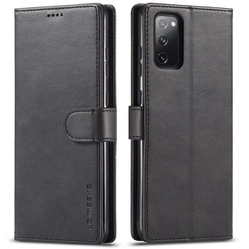 Kotelot Samsung Galaxy M52 5G Lc.imeeke Nahkaefekti