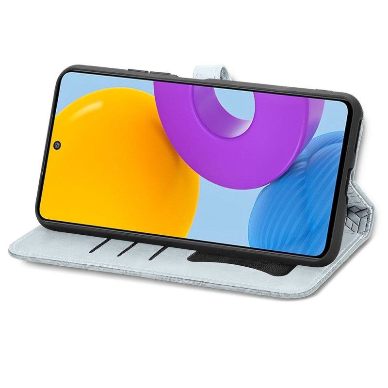Kotelot Samsung Galaxy M52 5G Teksturoitu Keinonahka