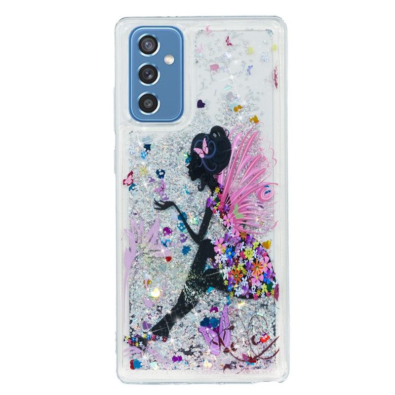 Kuori Samsung Galaxy M52 5G Glitter Princess