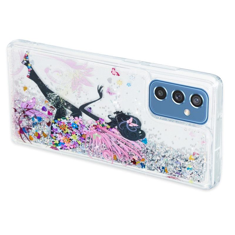 Kuori Samsung Galaxy M52 5G Glitter Princess
