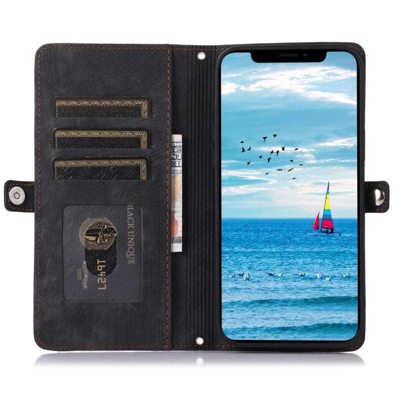 Flip Case iPhone 14 Coin Purse 9 Korttikotelo
