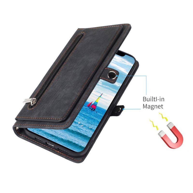 Flip Case iPhone 14 Coin Purse 9 Korttikotelo