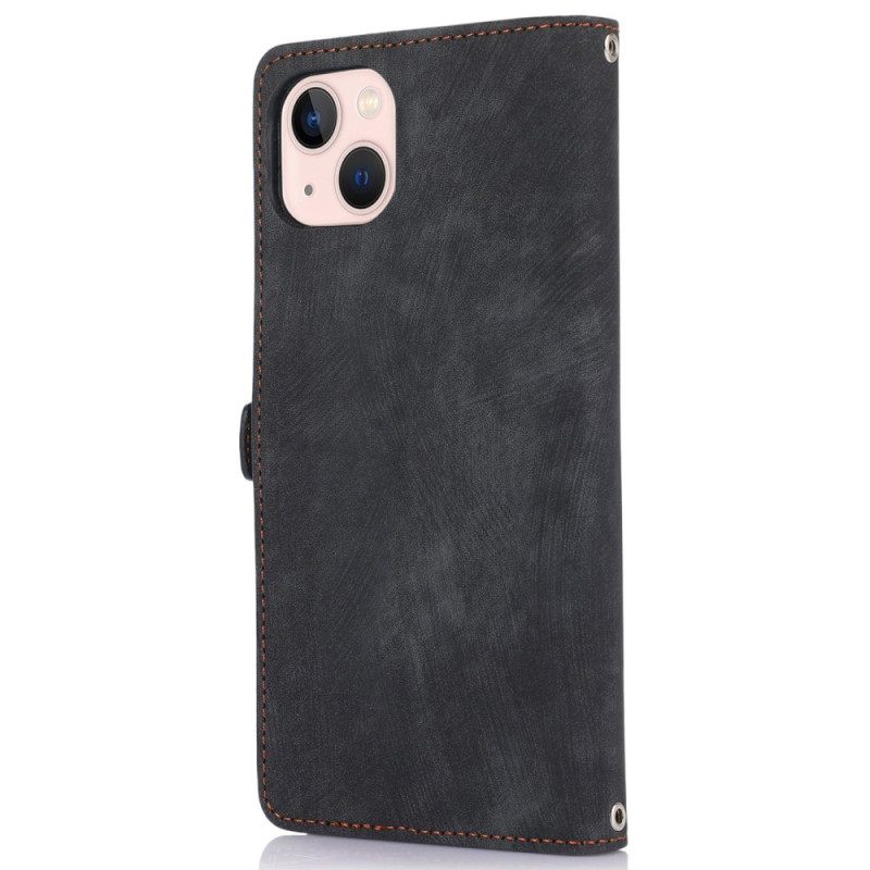 Flip Case iPhone 14 Coin Purse 9 Korttikotelo