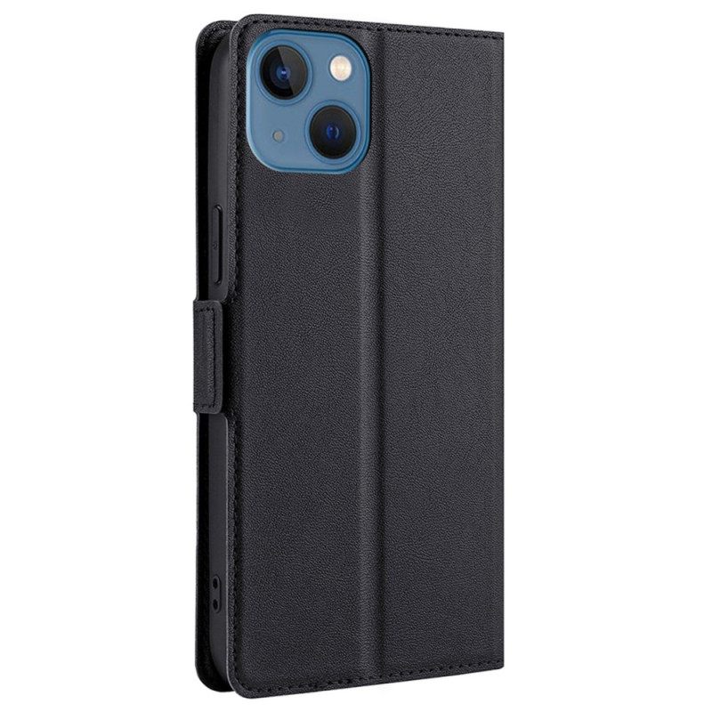 Flip Case iPhone 14 Finesse Kaksoislukko