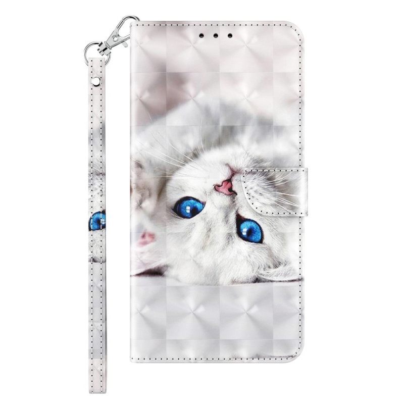 Flip Case iPhone 14 Suojaketju Kuori Vain Stringikissat