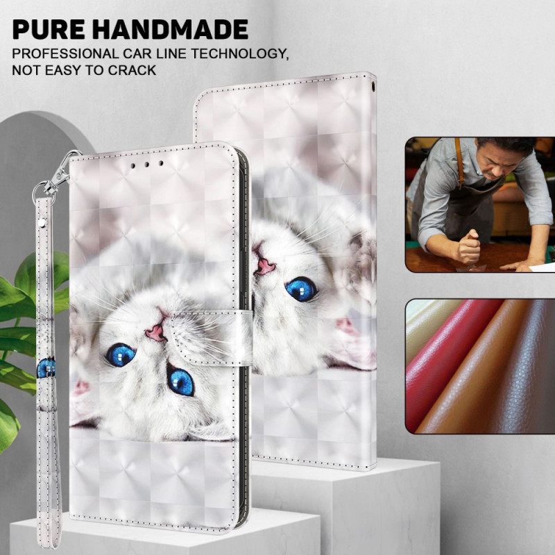 Flip Case iPhone 14 Suojaketju Kuori Vain Stringikissat