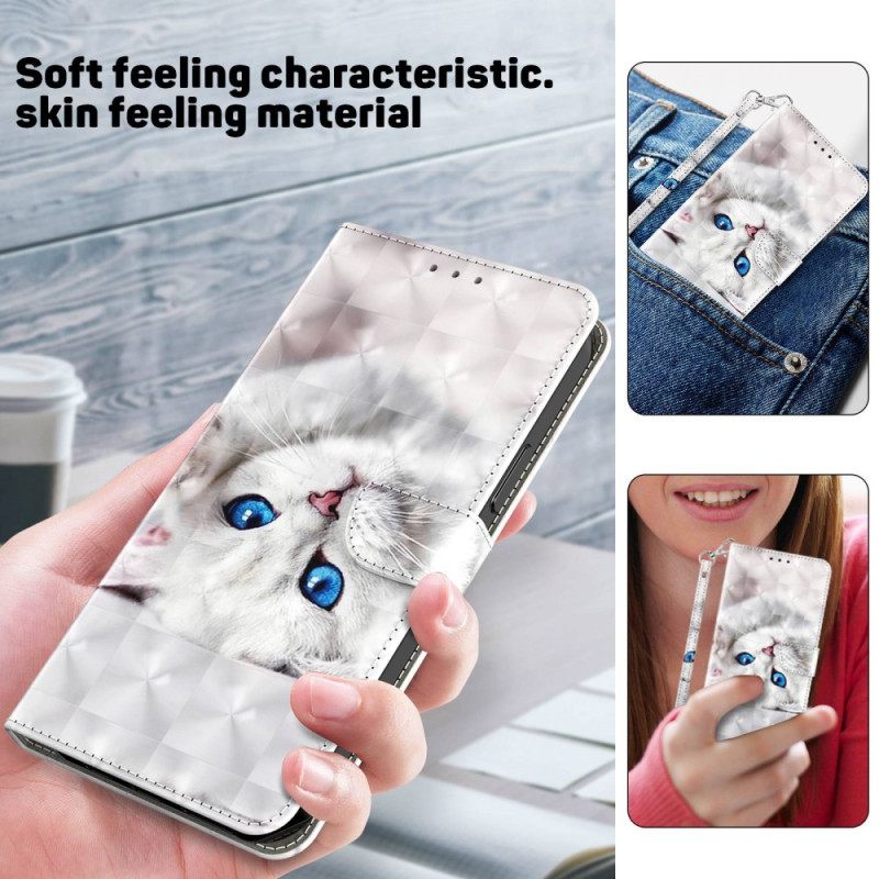 Flip Case iPhone 14 Suojaketju Kuori Vain Stringikissat