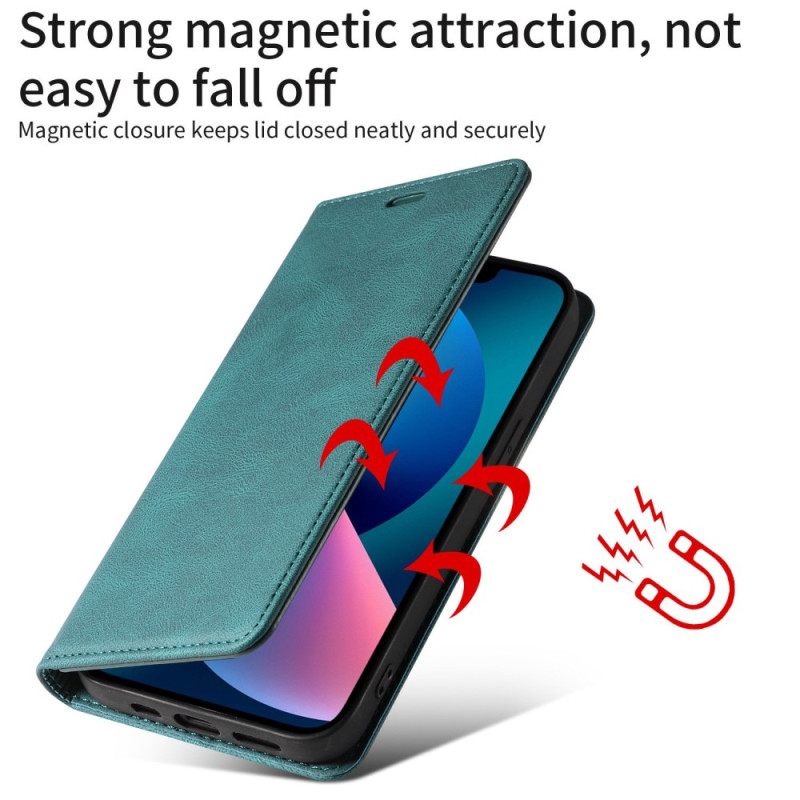 Kotelot iPhone 14 Keinonahka Käsihihnalla