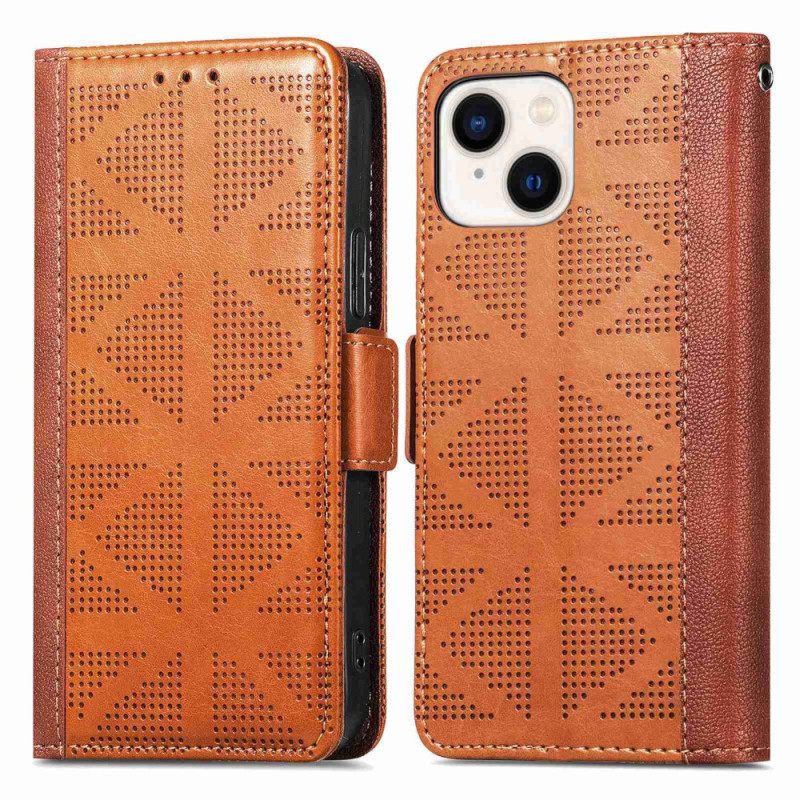 Kotelot iPhone 14 Retro-nahkatyyli
