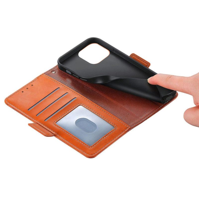 Kotelot iPhone 14 Retro-nahkatyyli