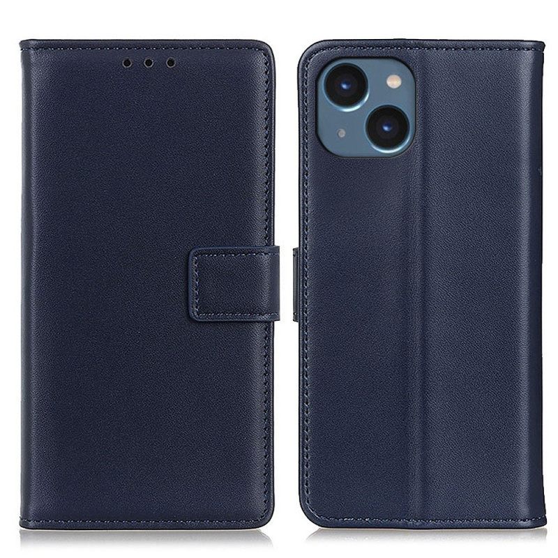 Kotelot iPhone 14 Simple Faux Leather