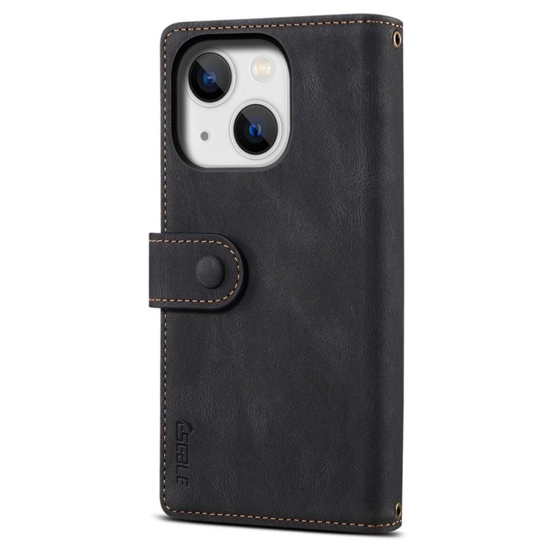 Kotelot iPhone 14 Vetoketjulla