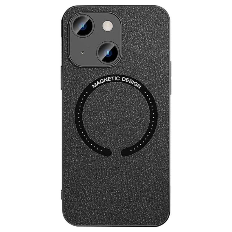 Kuori iPhone 14 Faux Leather Magsafe Yhteensopiva