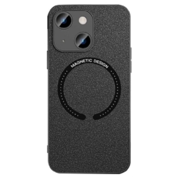 Kuori iPhone 14 Faux Leather Magsafe Yhteensopiva