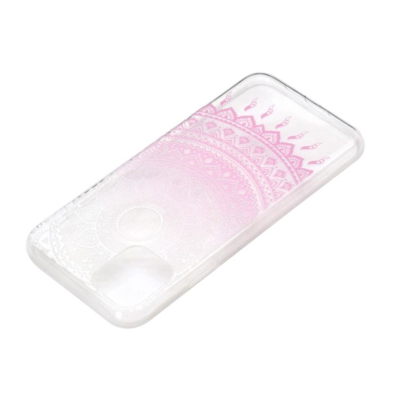 Kuori iPhone 14 Läpinäkyvä Värillinen Mandala