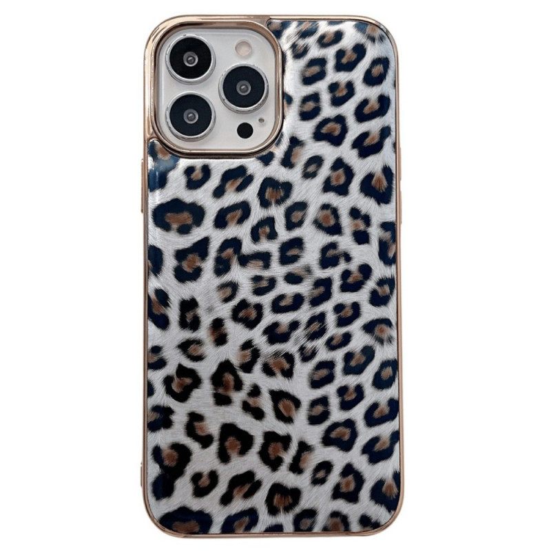 Kuori iPhone 14 Leopard Skin Effect