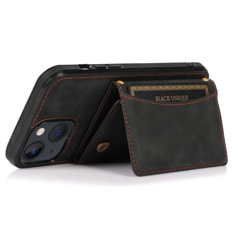 Kuori iPhone 14 Lompakkokotelo Wallet Tuki