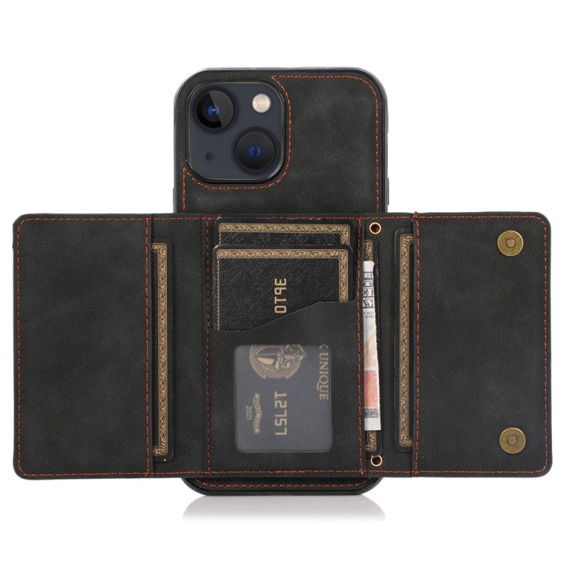 Kuori iPhone 14 Lompakkokotelo Wallet Tuki
