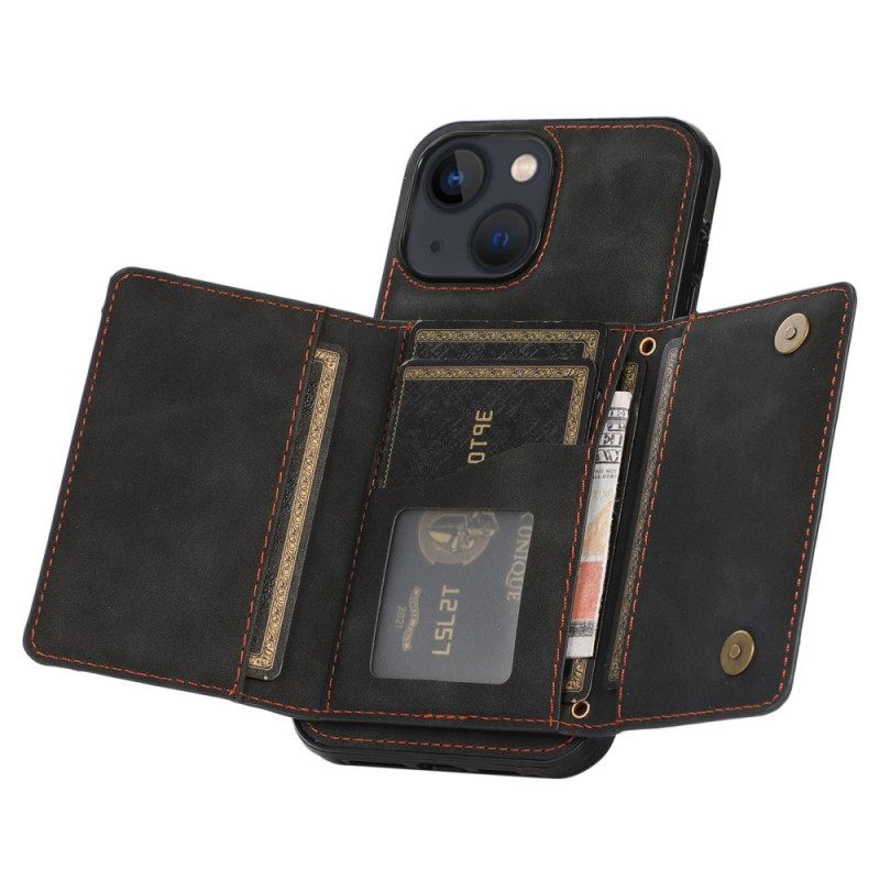 Kuori iPhone 14 Lompakkokotelo Wallet Tuki