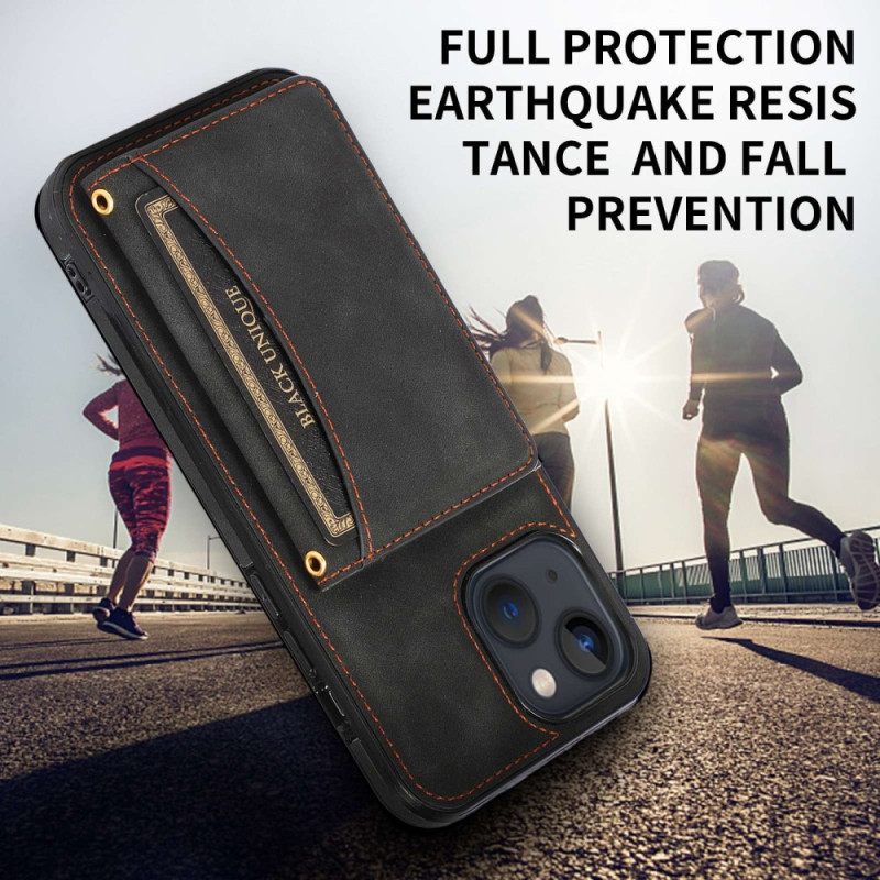 Kuori iPhone 14 Lompakkokotelo Wallet Tuki