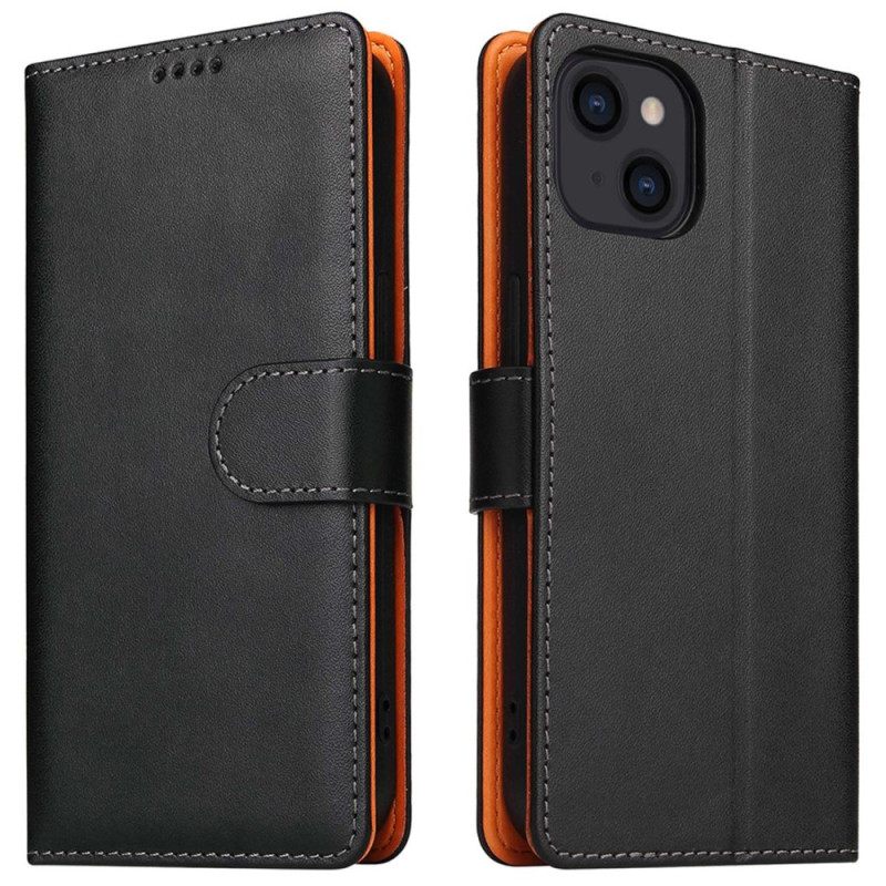 Nahkakotelo iPhone 14 Business Bicolor