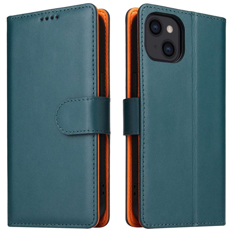 Nahkakotelo iPhone 14 Business Bicolor