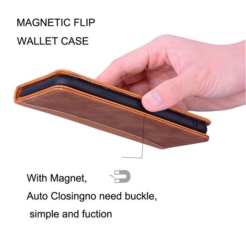 Puhelinkuoret iPhone 14 Kotelot Flip Bicolor Business Leather Effect