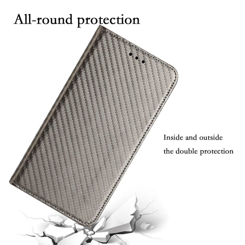 Puhelinkuoret iPhone 14 Suojaketju Kuori Kotelot Flip Style Hiilikuituhihna