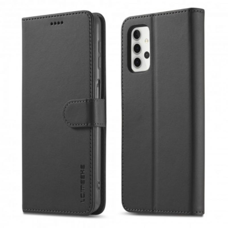 Flip Case Samsung Galaxy A32 5G Lc.imeeke Nahkaefekti