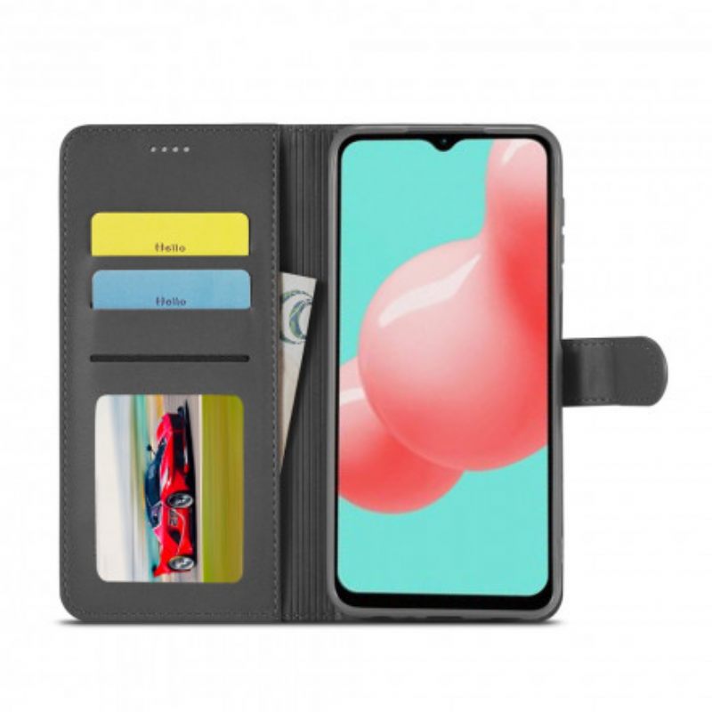 Flip Case Samsung Galaxy A32 5G Lc.imeeke Nahkaefekti