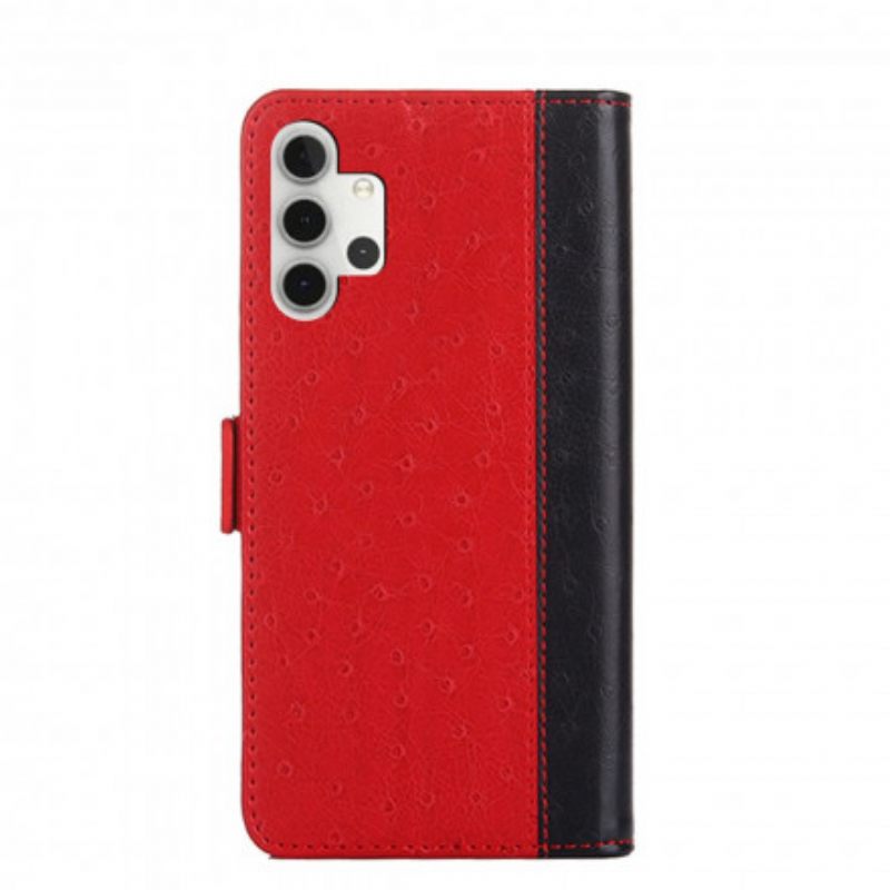 Kotelot Samsung Galaxy A32 5G Bicolor Strutsin Ihon Rakenne