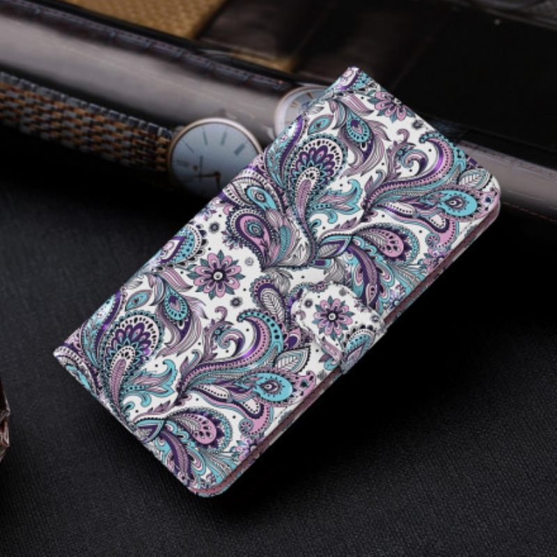 Kotelot Samsung Galaxy A32 5G Light Spot Flowers Patterns