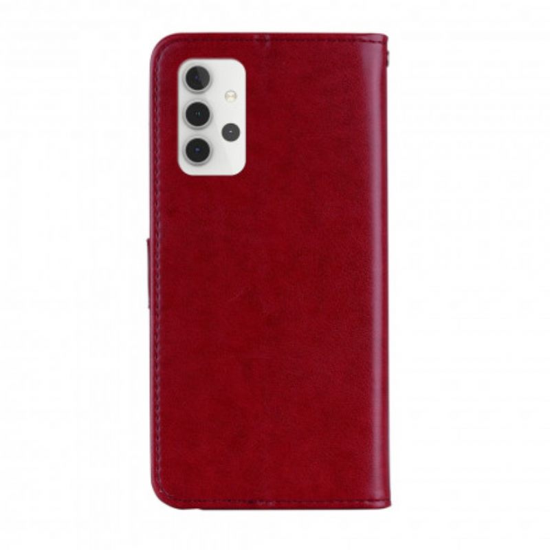 Kotelot Samsung Galaxy A32 5G Pöllömandala Ja Charm