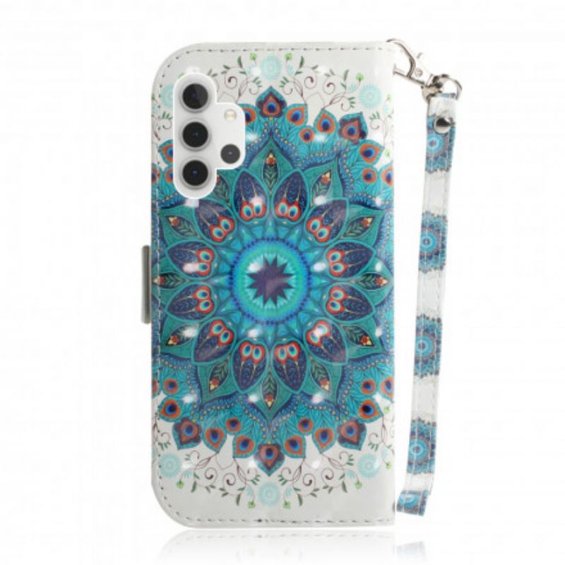 Kotelot Samsung Galaxy A32 5G Suojaketju Kuori Magistral Strappy Mandala