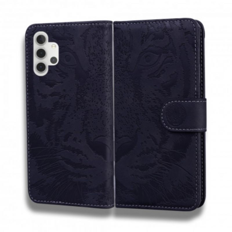 Kotelot Samsung Galaxy A32 5G Tiger Face Print