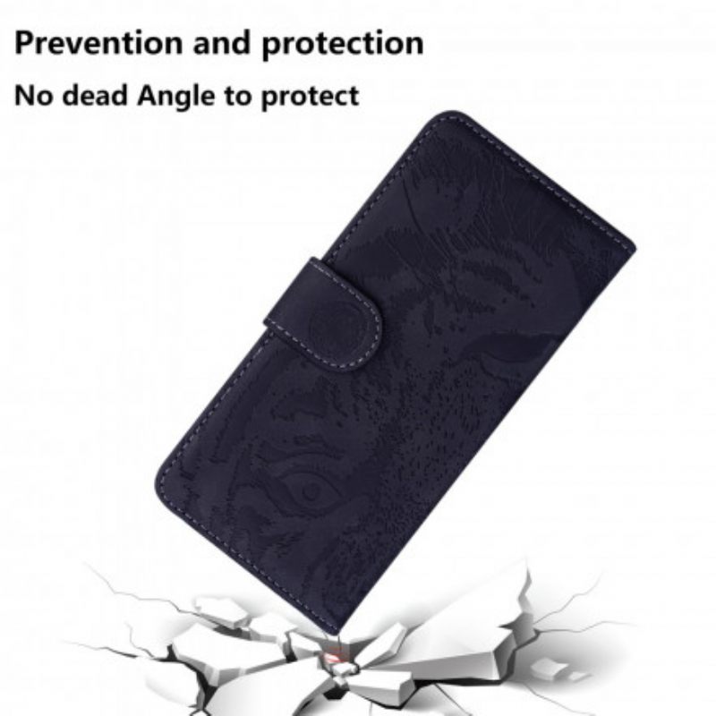 Kotelot Samsung Galaxy A32 5G Tiger Face Print