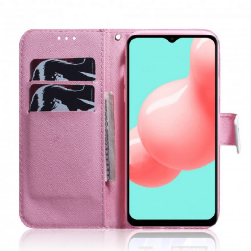 Kotelot Samsung Galaxy A32 5G Vanha Ruusukukka