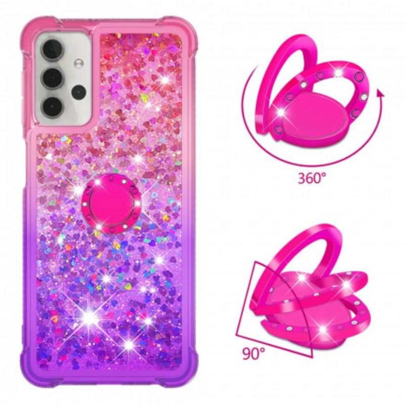 Kuori Samsung Galaxy A32 5G Glitter Ring Tuki
