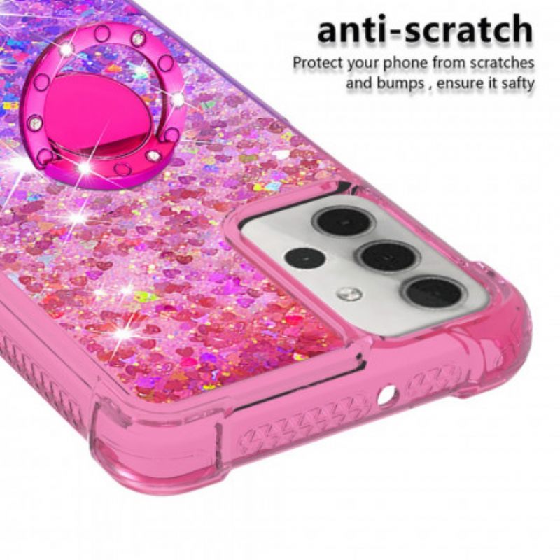 Kuori Samsung Galaxy A32 5G Glitter Ring Tuki
