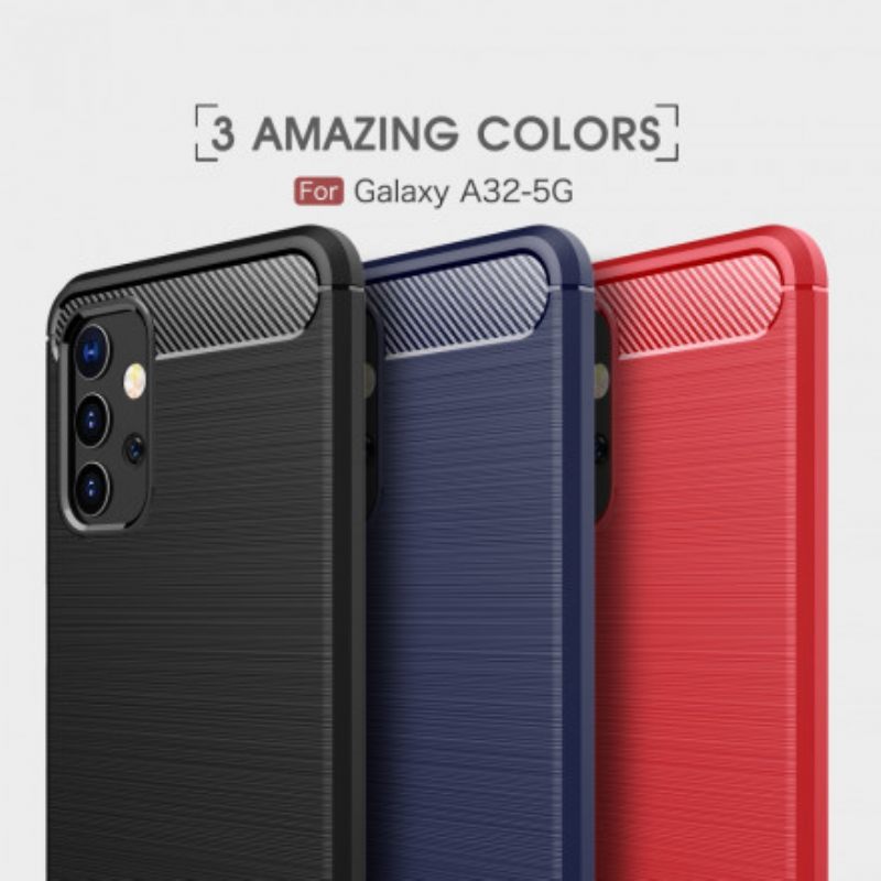 Kuori Samsung Galaxy A32 5G Harjattu Hiilikuitu
