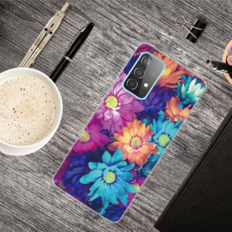 Kuori Samsung Galaxy A32 5G Joustavat Kukat