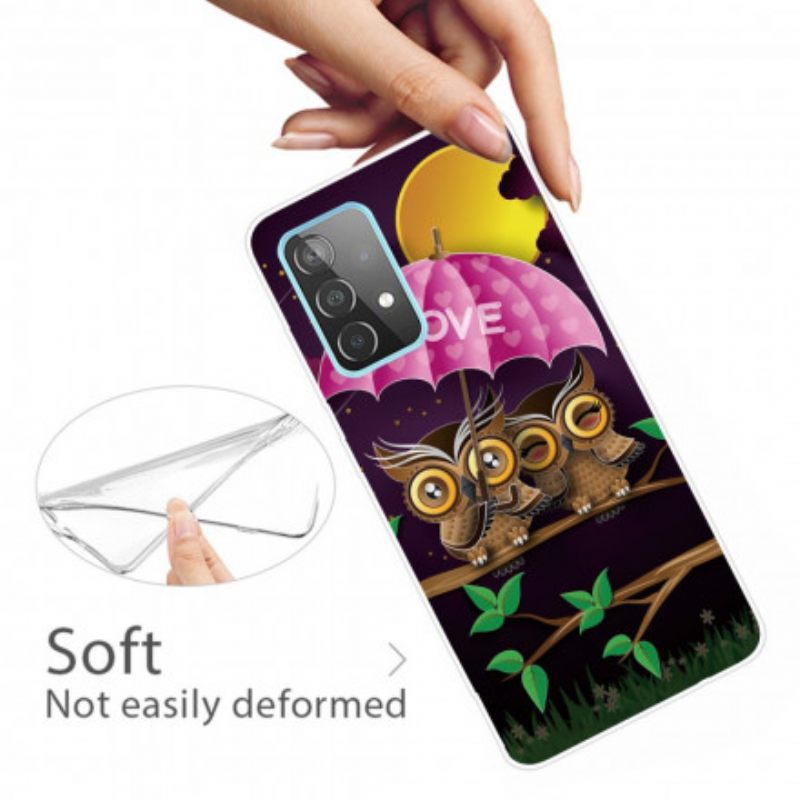 Kuori Samsung Galaxy A32 5G Joustavat Rakkauspöllöt