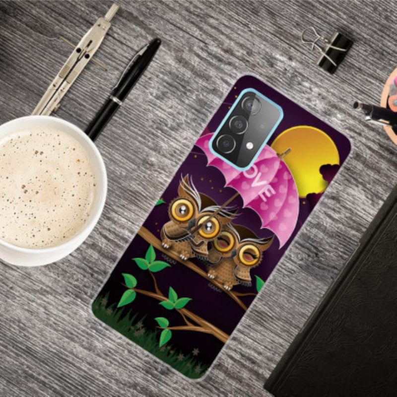 Kuori Samsung Galaxy A32 5G Joustavat Rakkauspöllöt