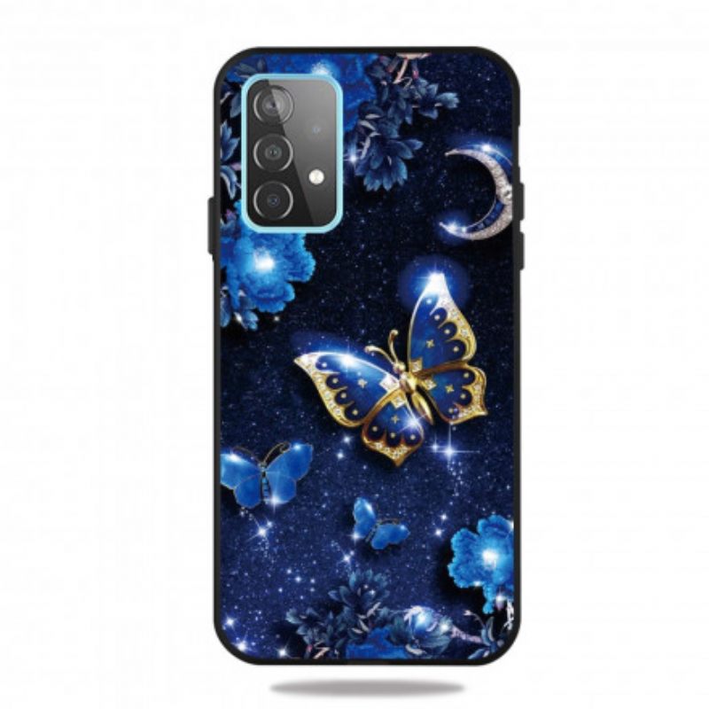 Kuori Samsung Galaxy A32 5G Moth The Night